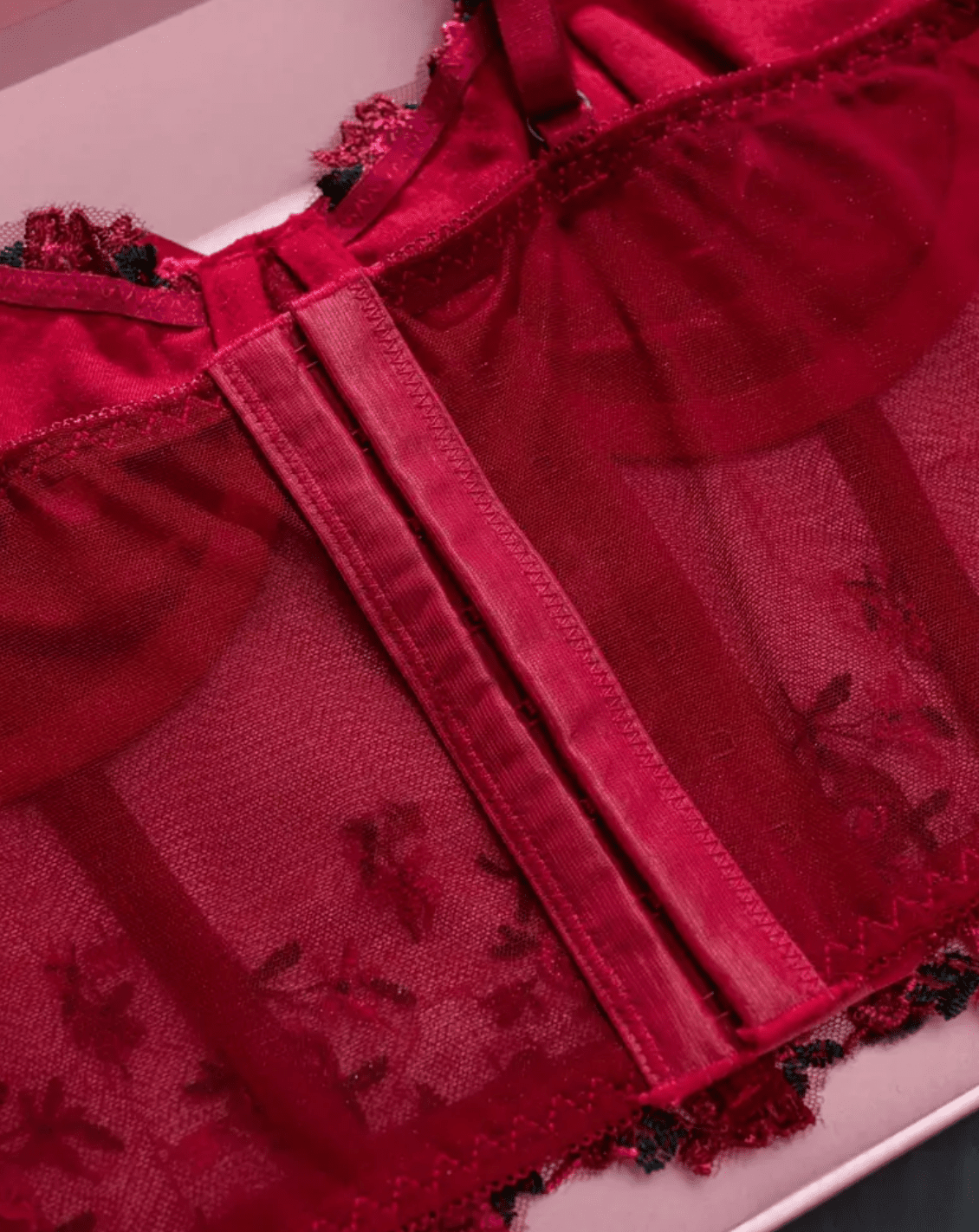 red corset
