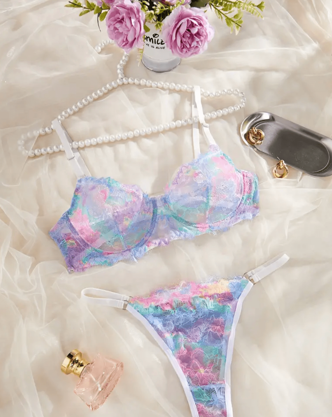 lingerie set multicolor