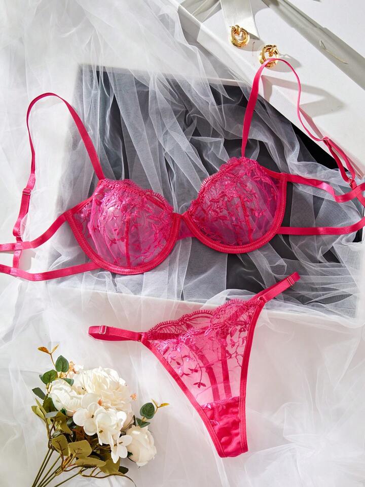 Pink See Through Lingerie Set Self Care Shop Pink See Through Lingerie Set Self Care Shop