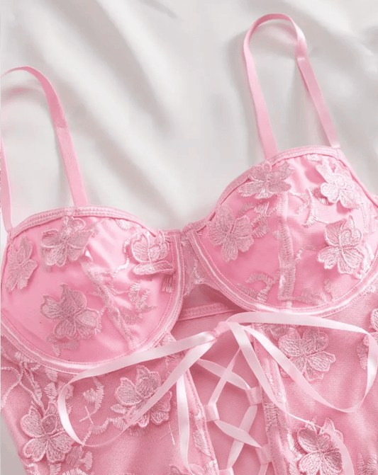 PINK BUSTIER