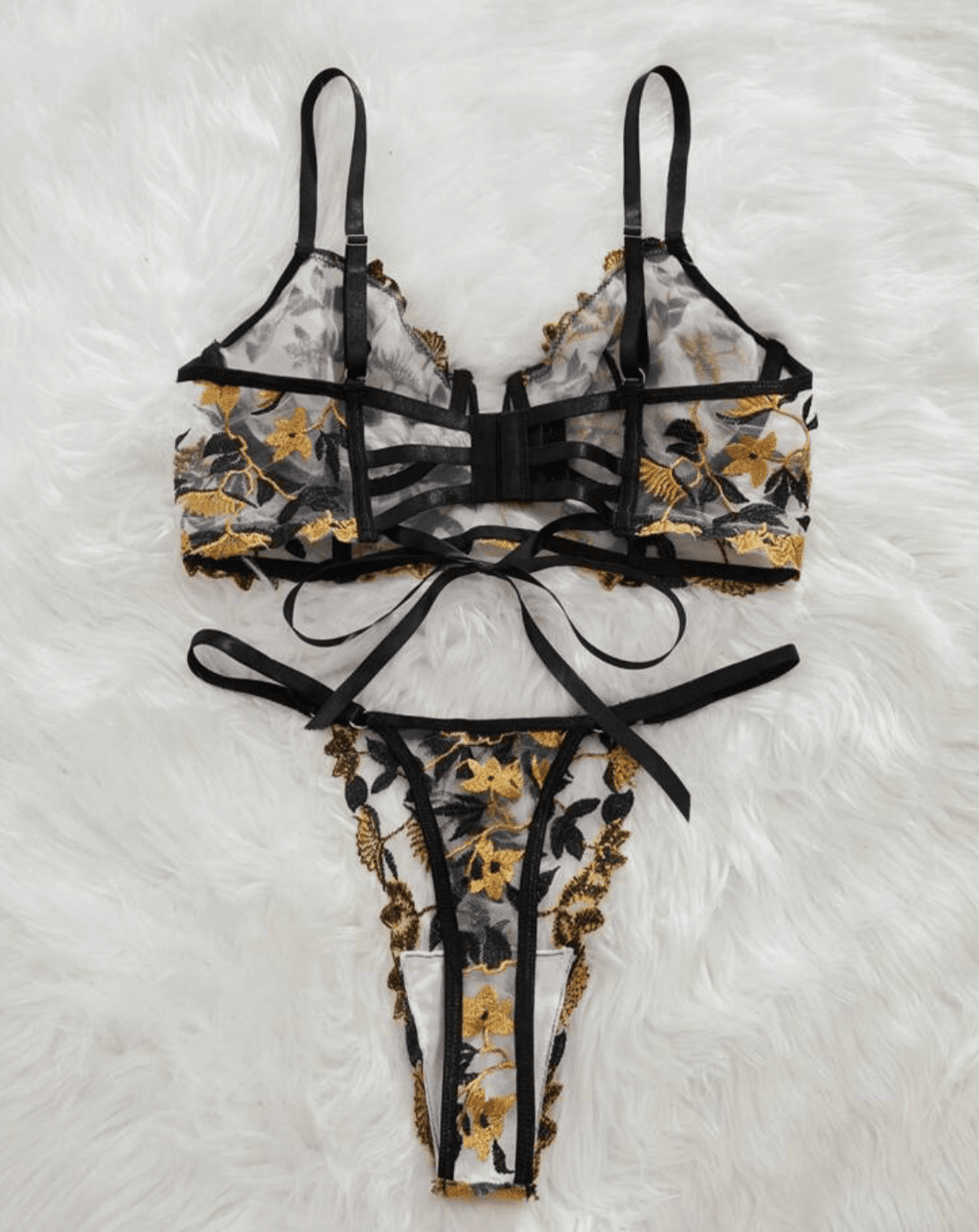 womens lingerie classy set embroidered
