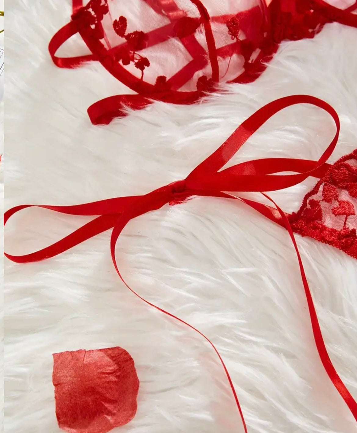 red negligees sexy underwear