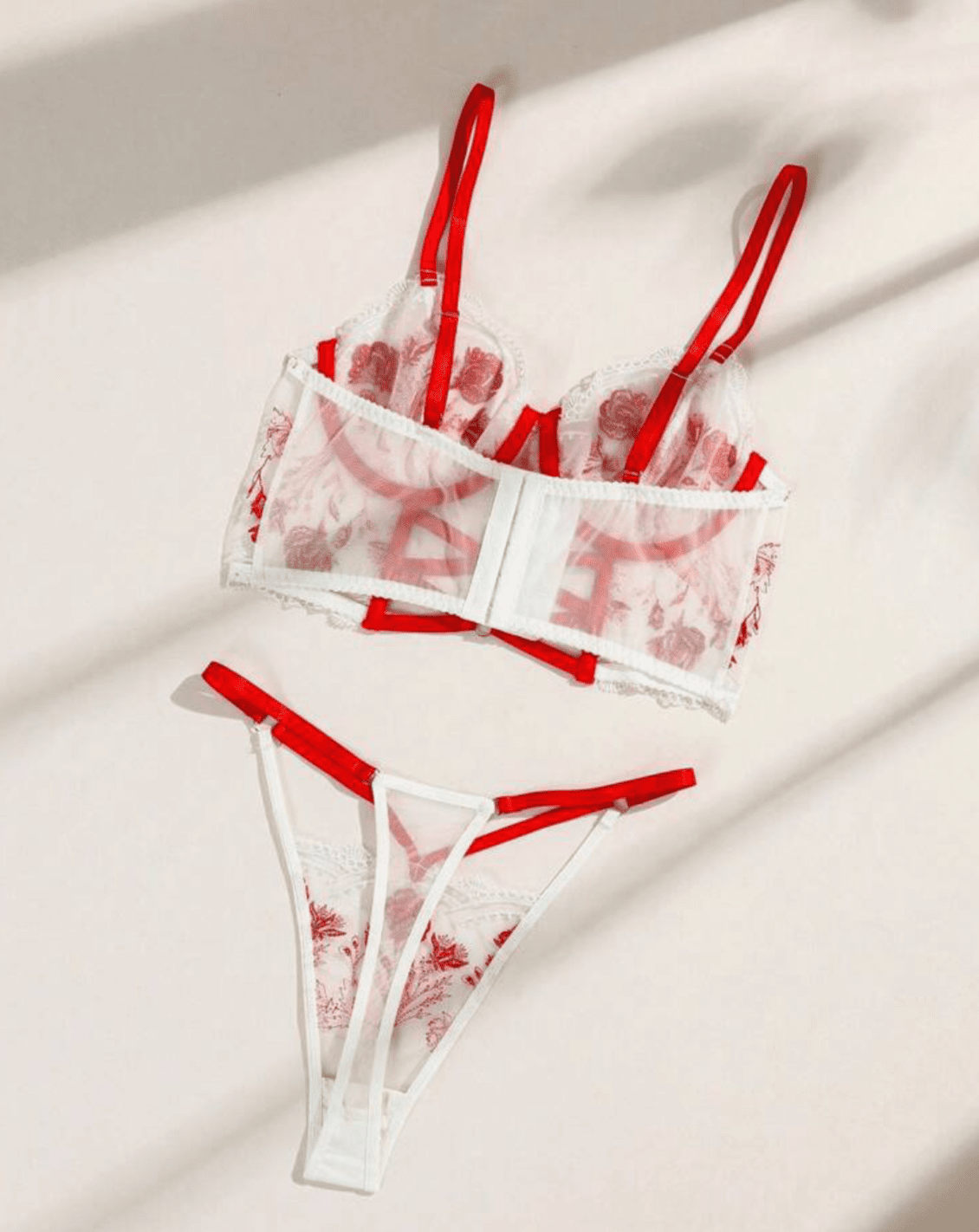 red negligees