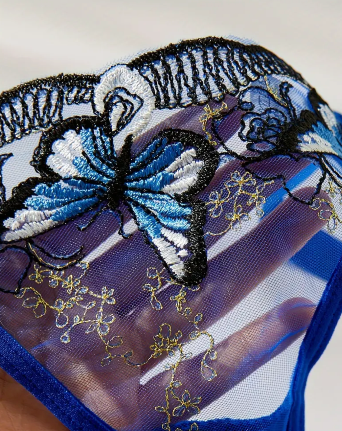 blue negligees