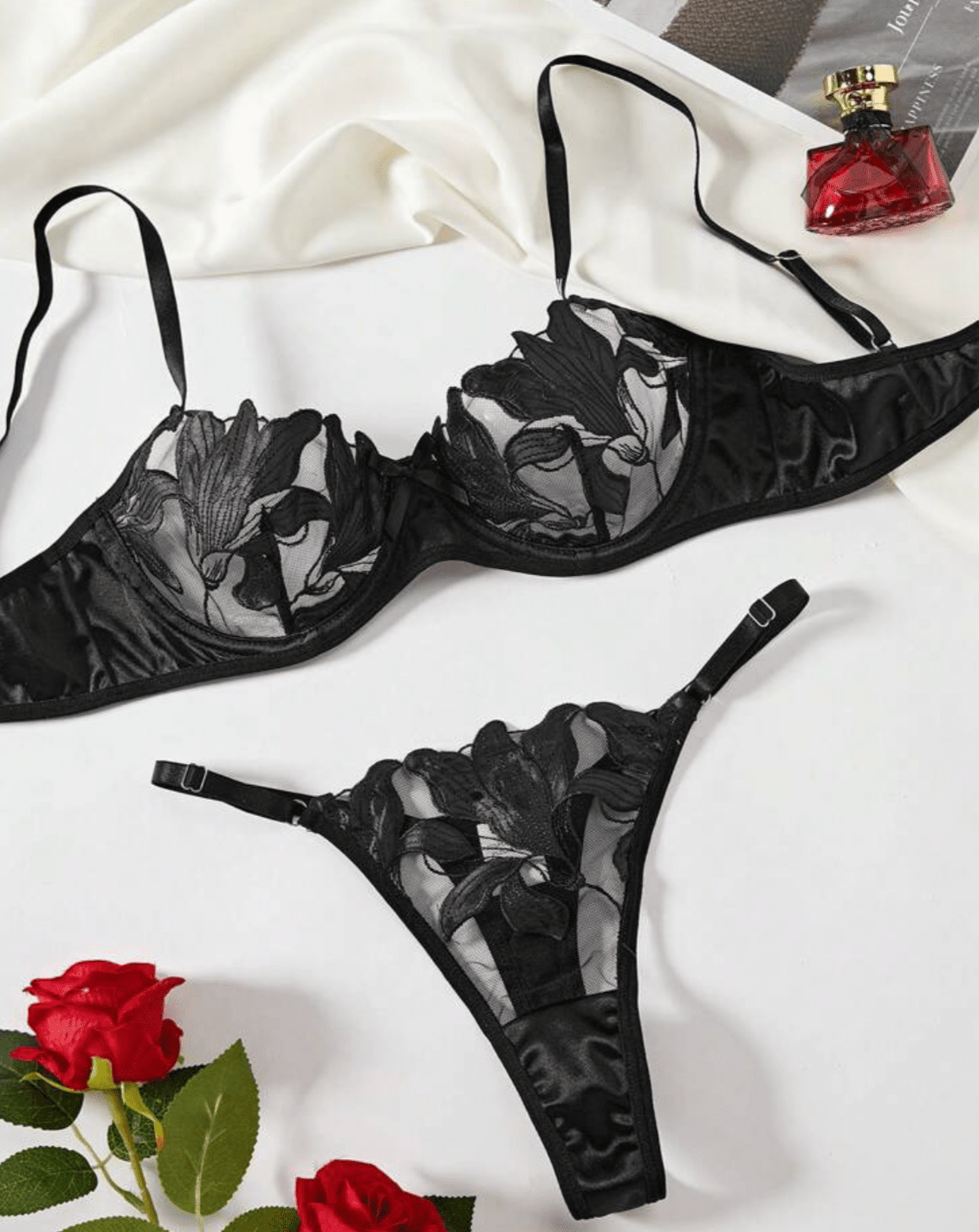 Black lingerie set classy