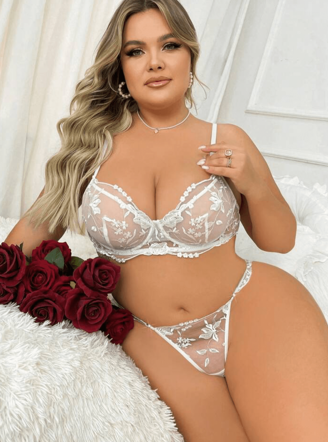plus size bride lingerie