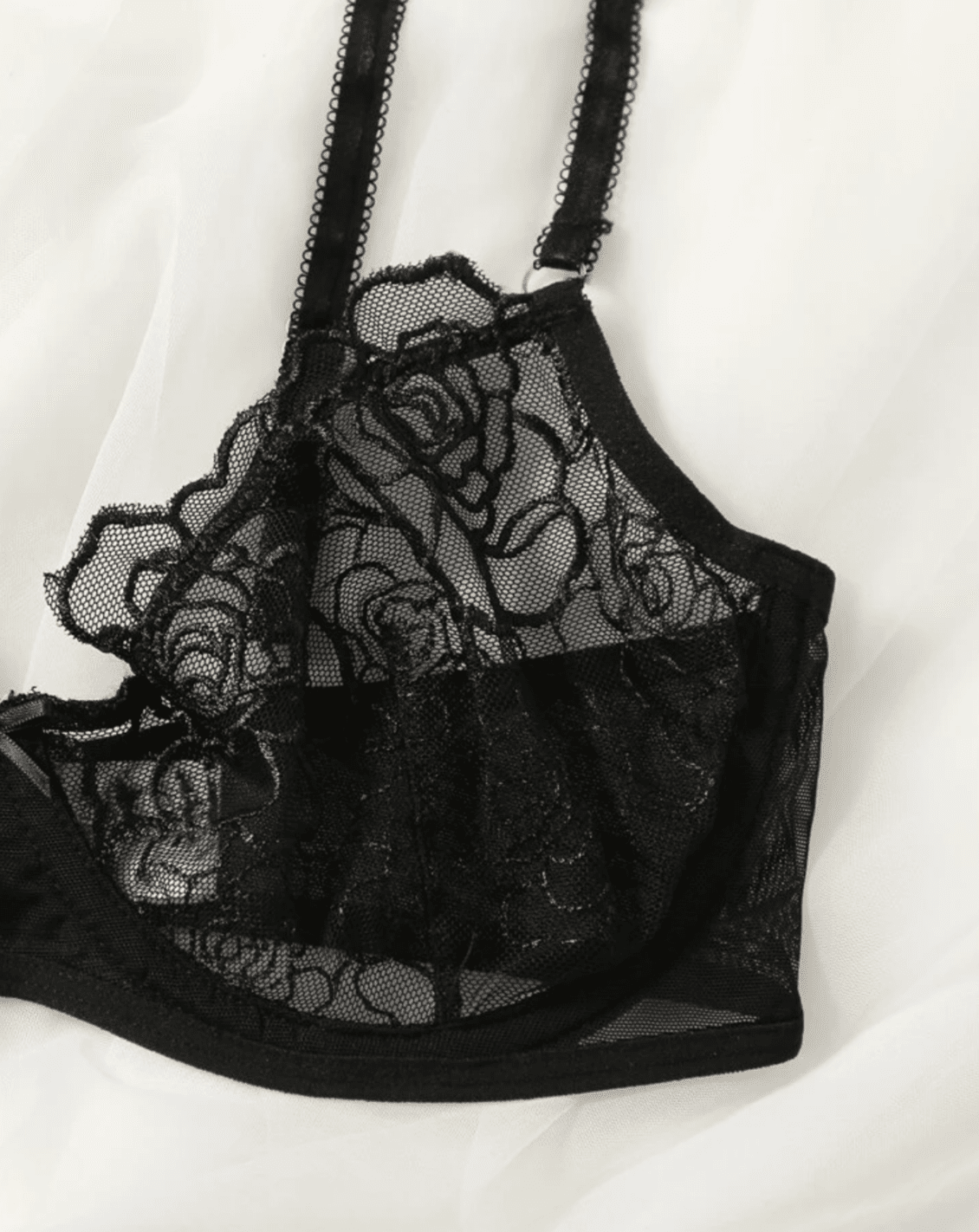 black bra lace