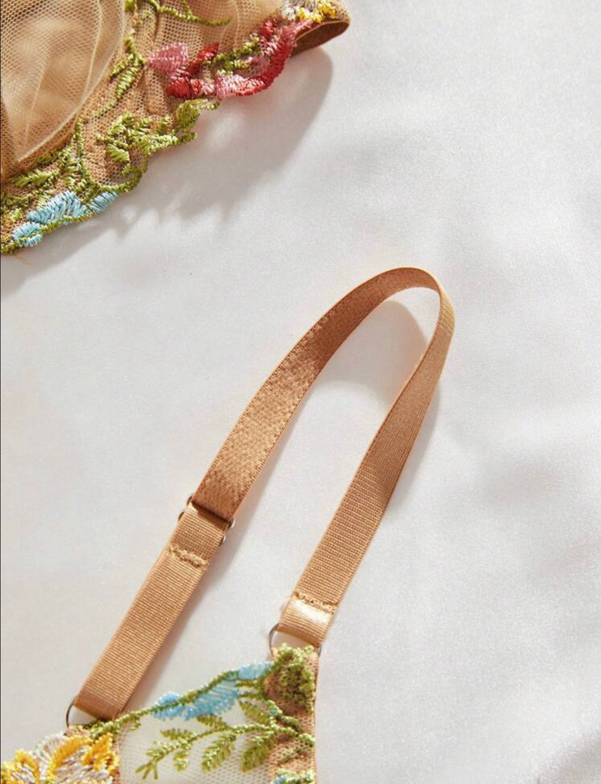 brown lingerie strap
