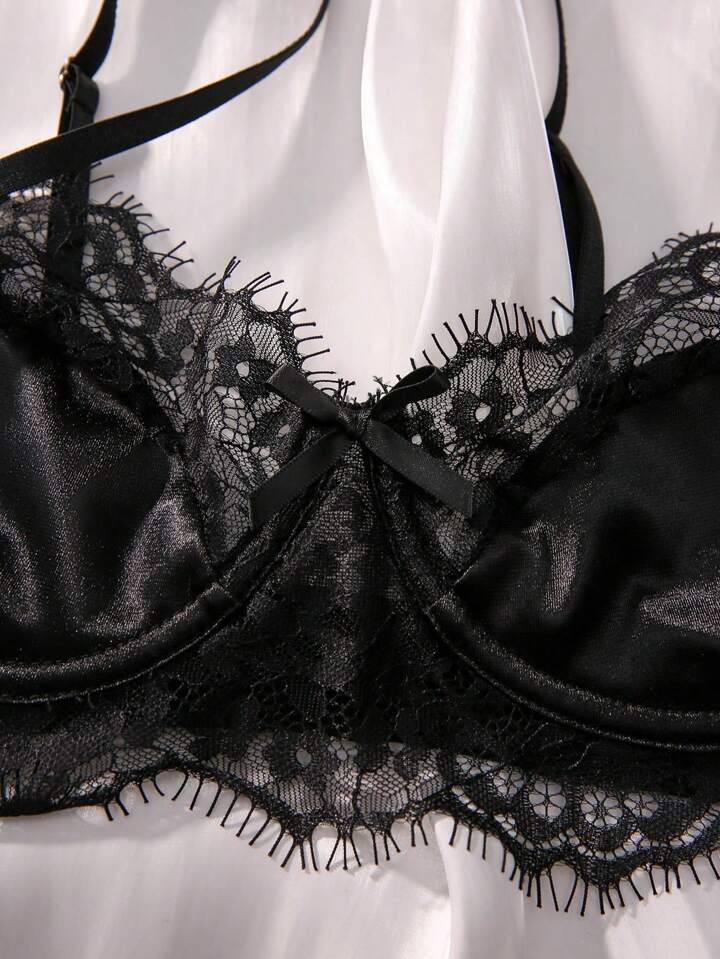 black bra