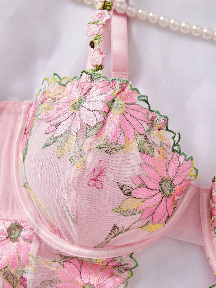 Pink women’s intimates lingerie