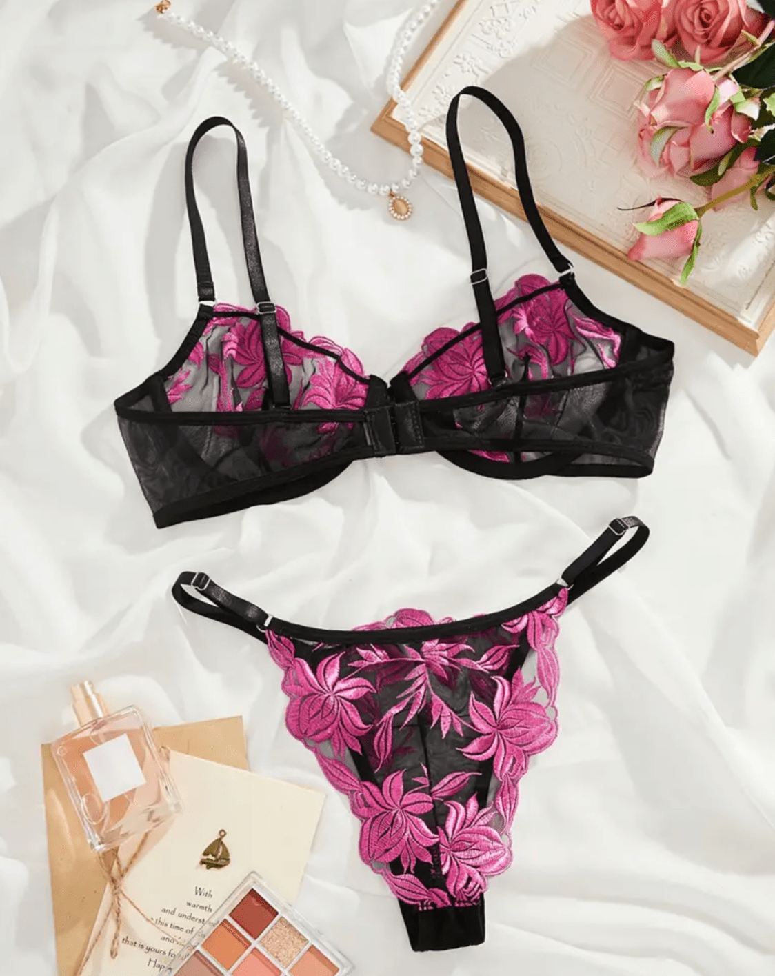pink lingerie