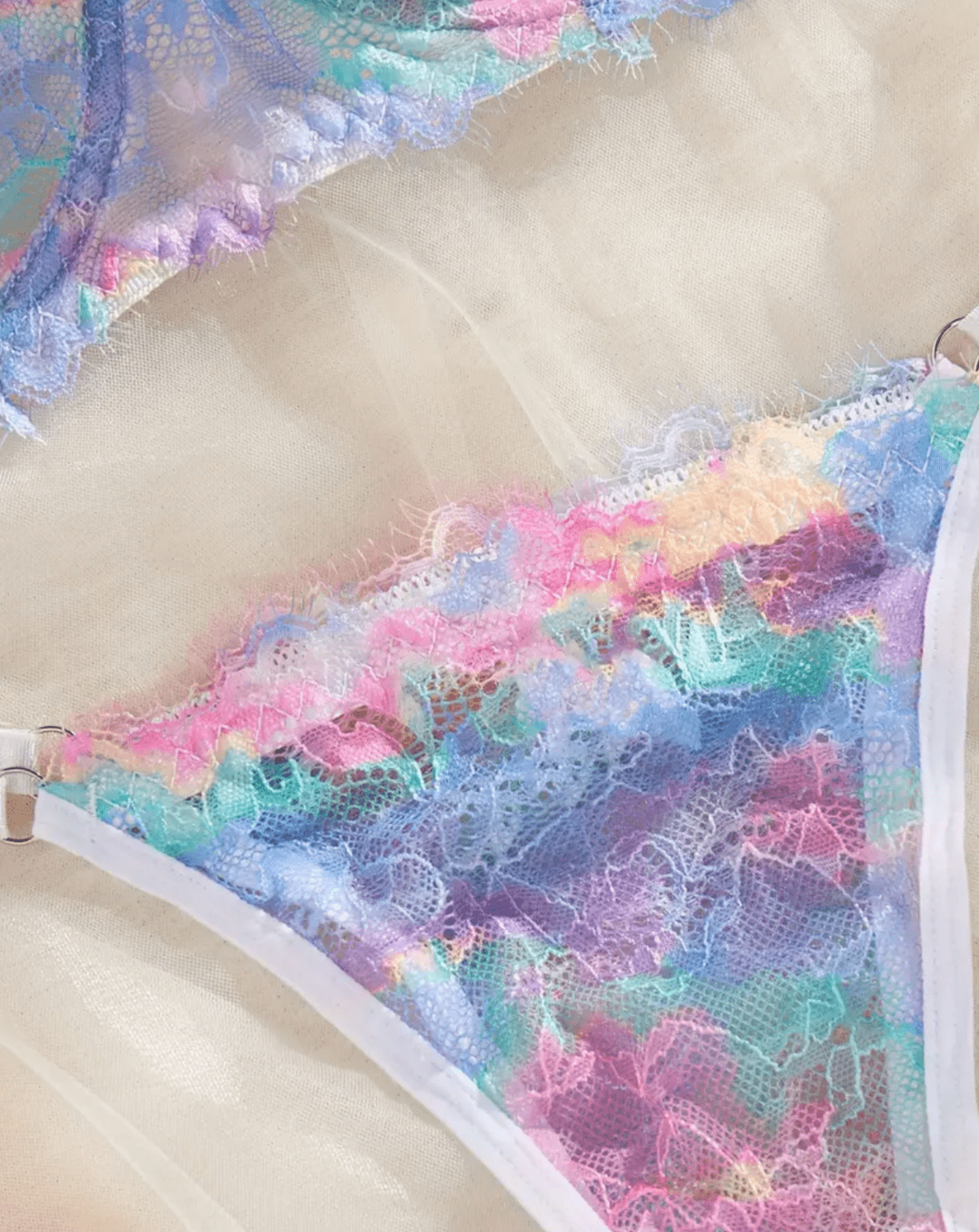 multicolor thong