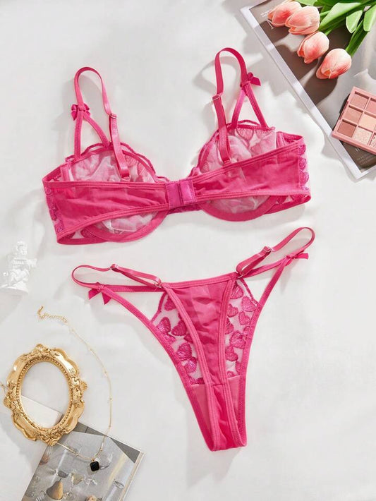 pink lingerie