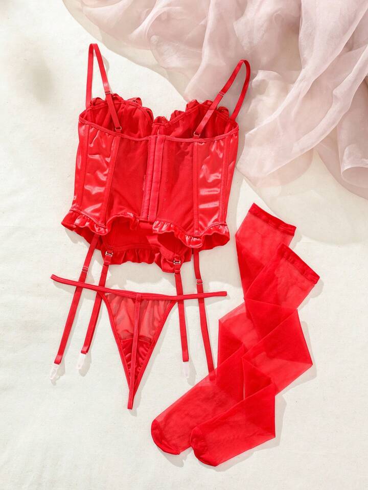 red lingerie