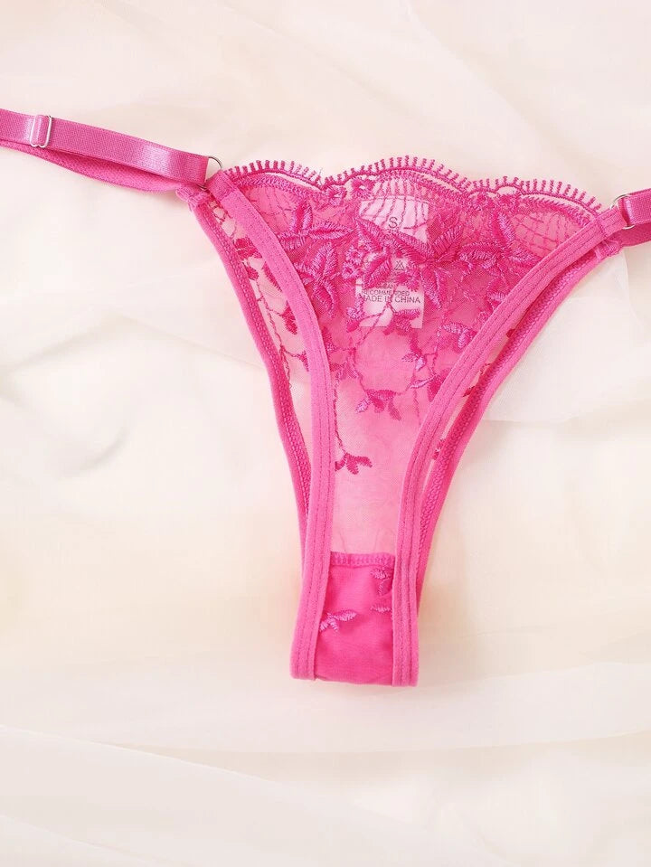 hot pink thong