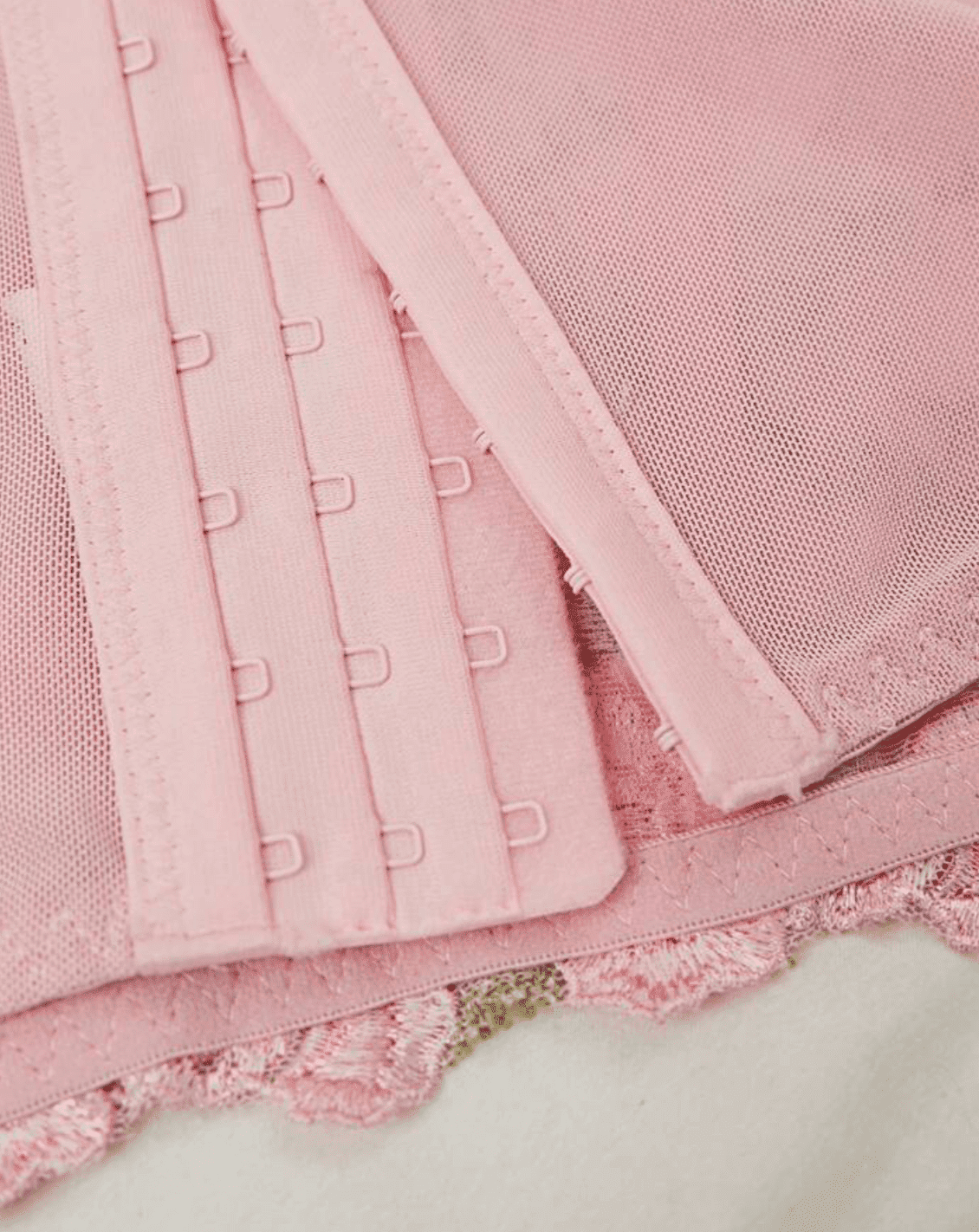Pink Corset Floral Embroidered - Self Care Shop