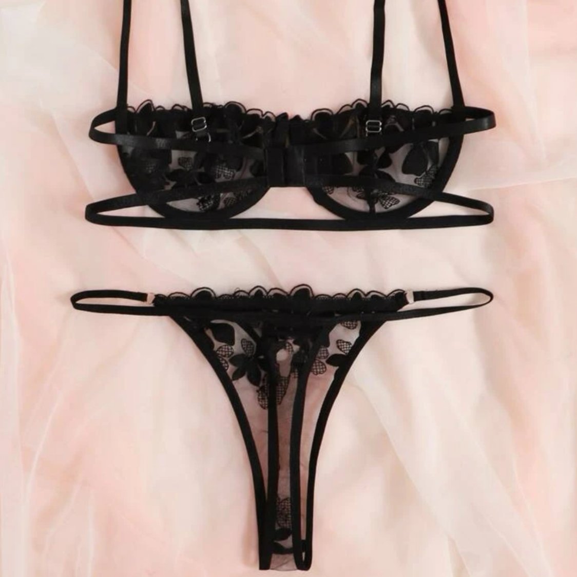 Black Lingerie Set - Self Care Shop