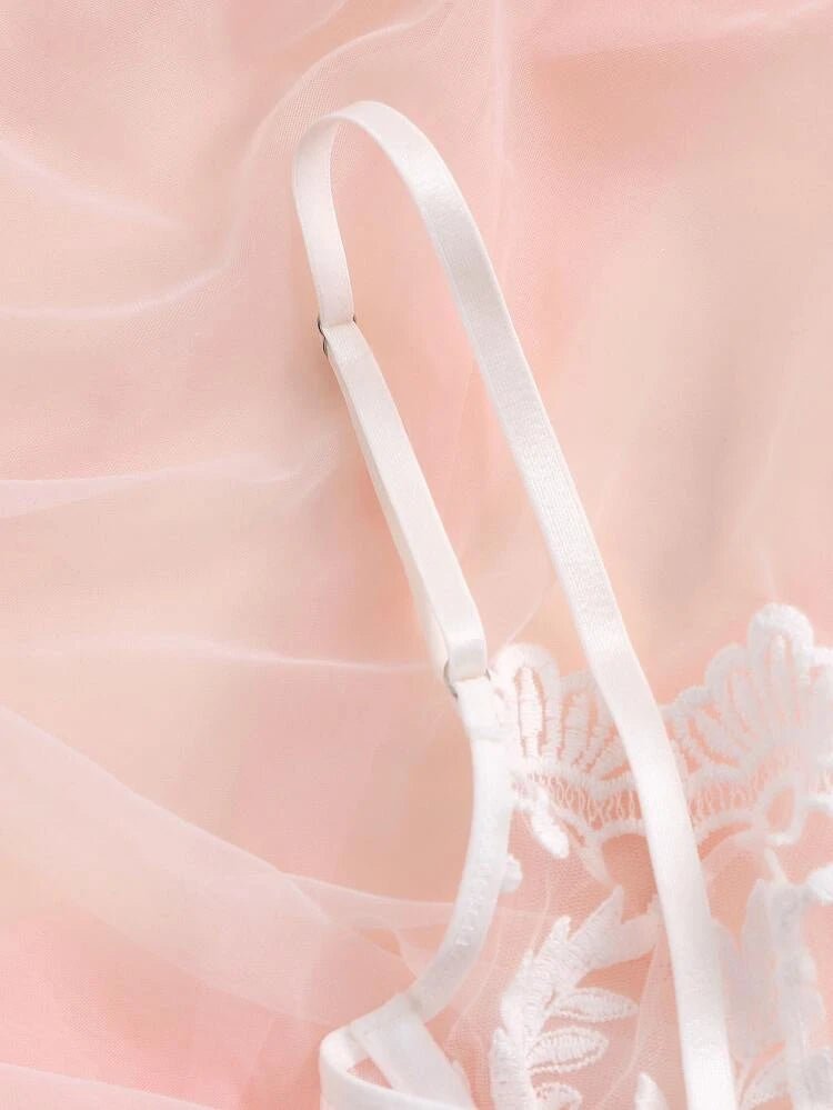 Bridal Lingerie Set Embroidered - Self Care Shop
