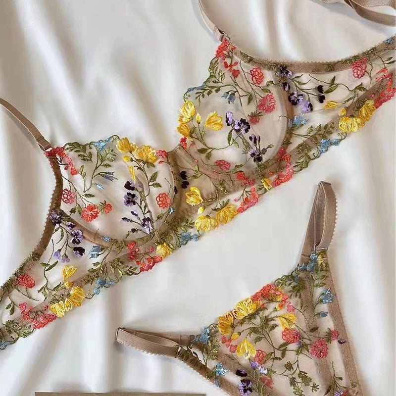 brown lingerie