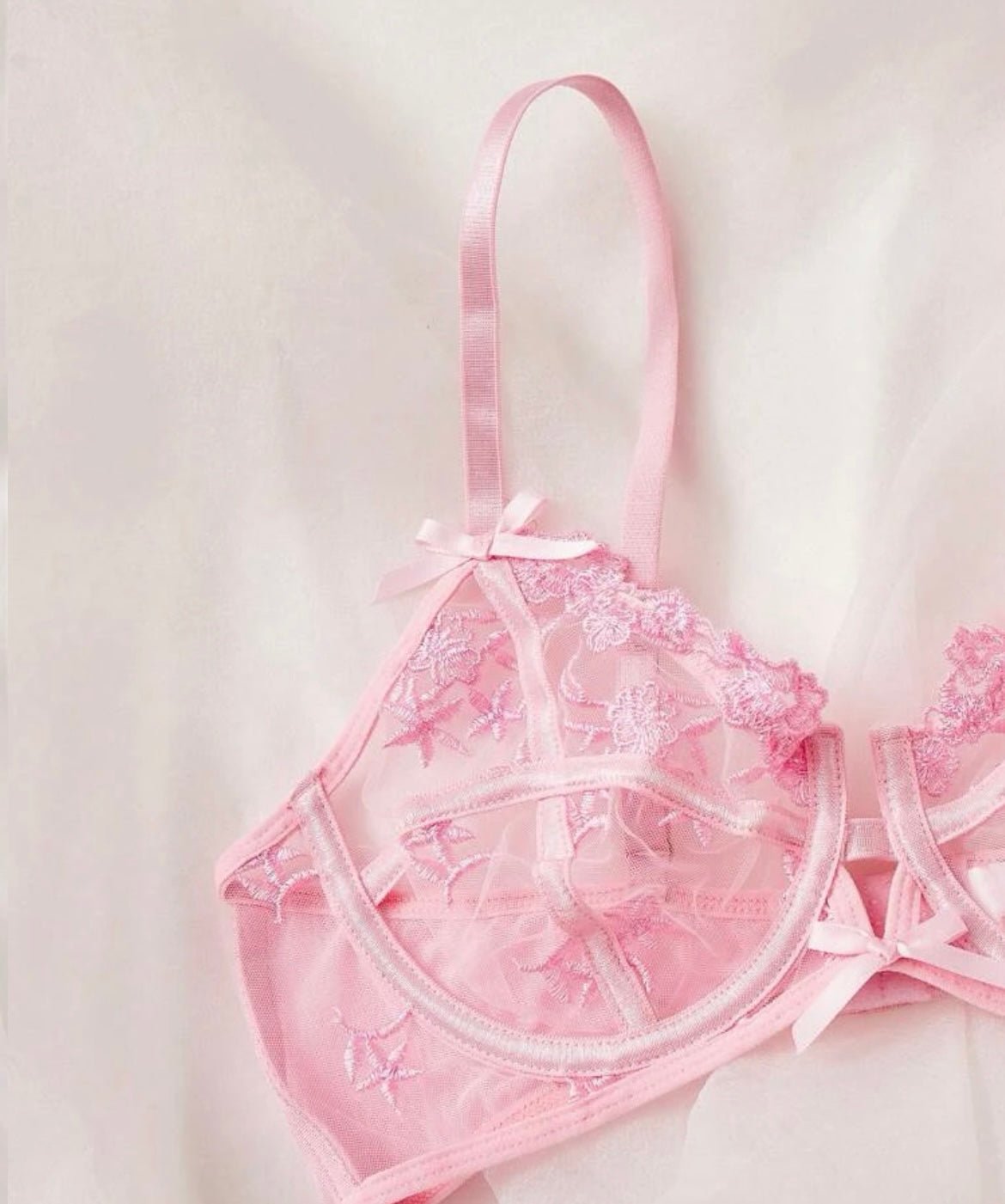 Lingerie Set Babydoll Pink - Self Care Shop