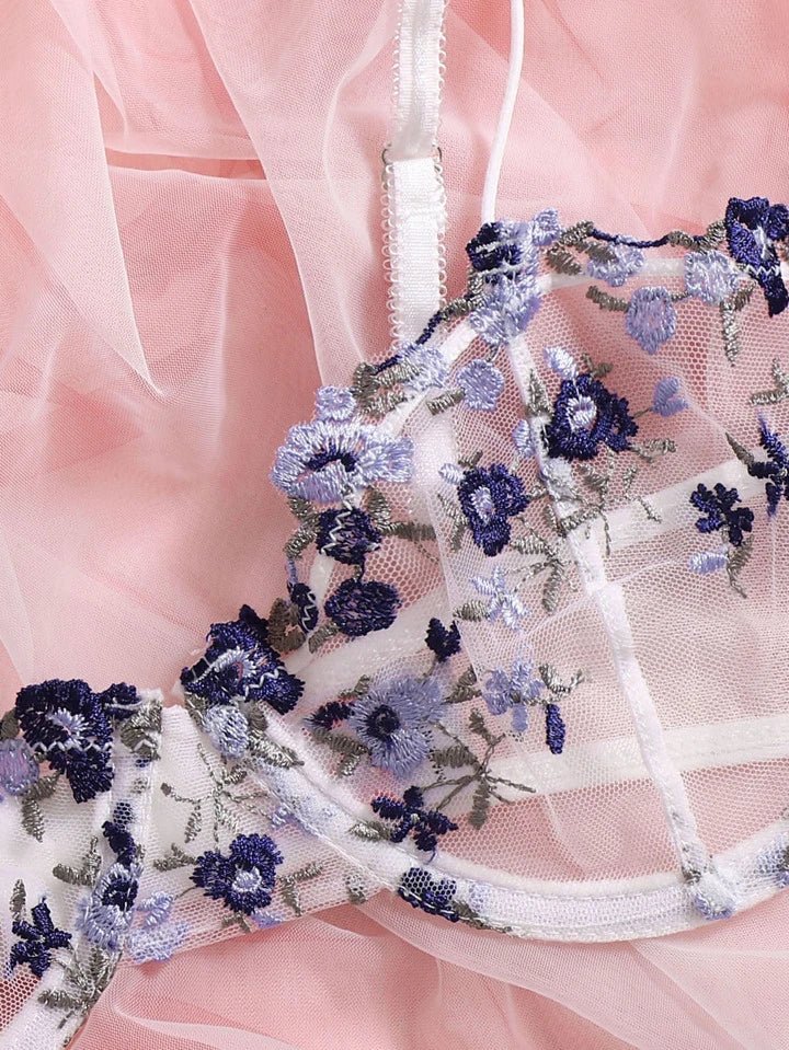 embroidered lingerie