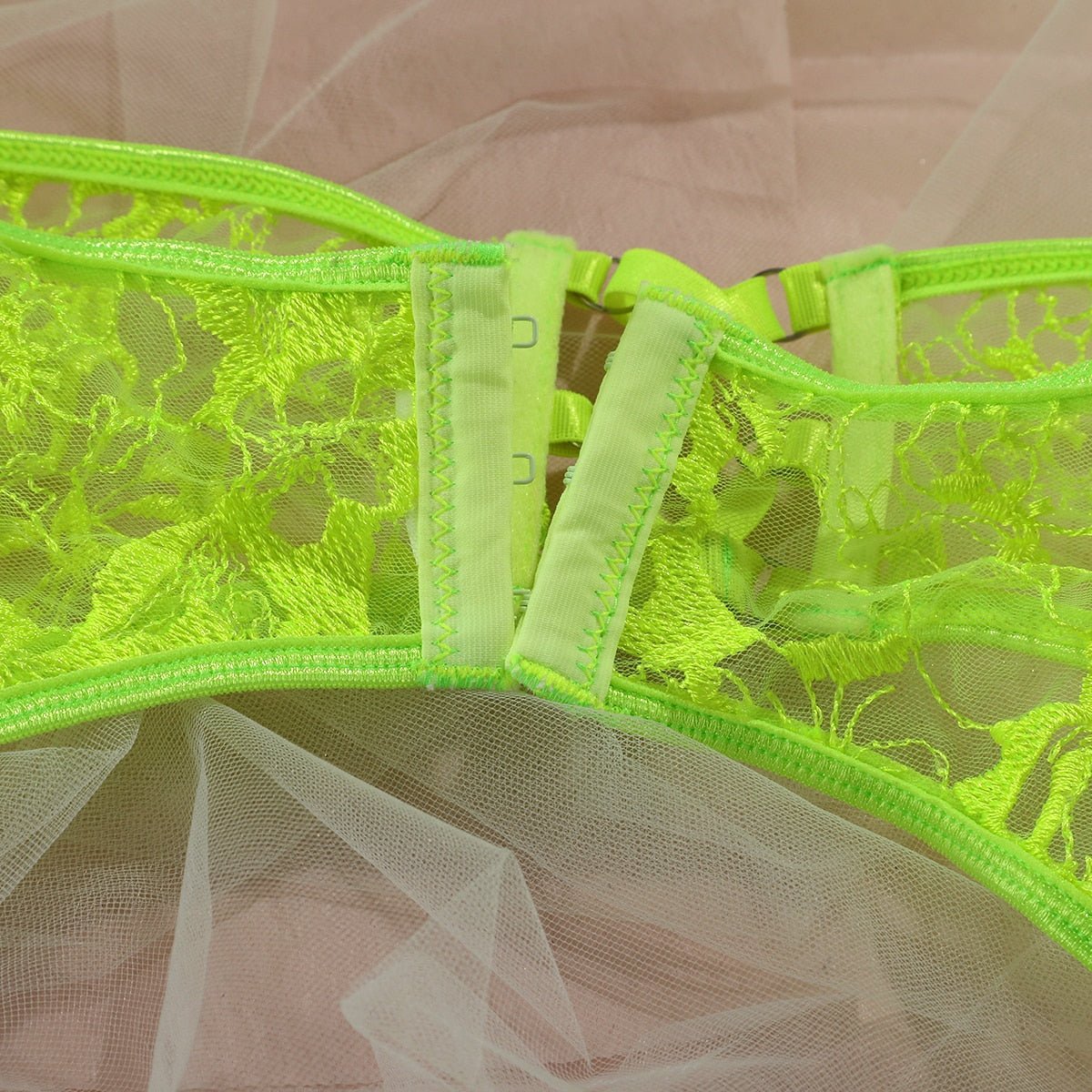 Neon Lingerie Garter Set - Self Care Shop