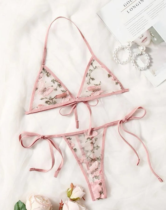 pink lingerie