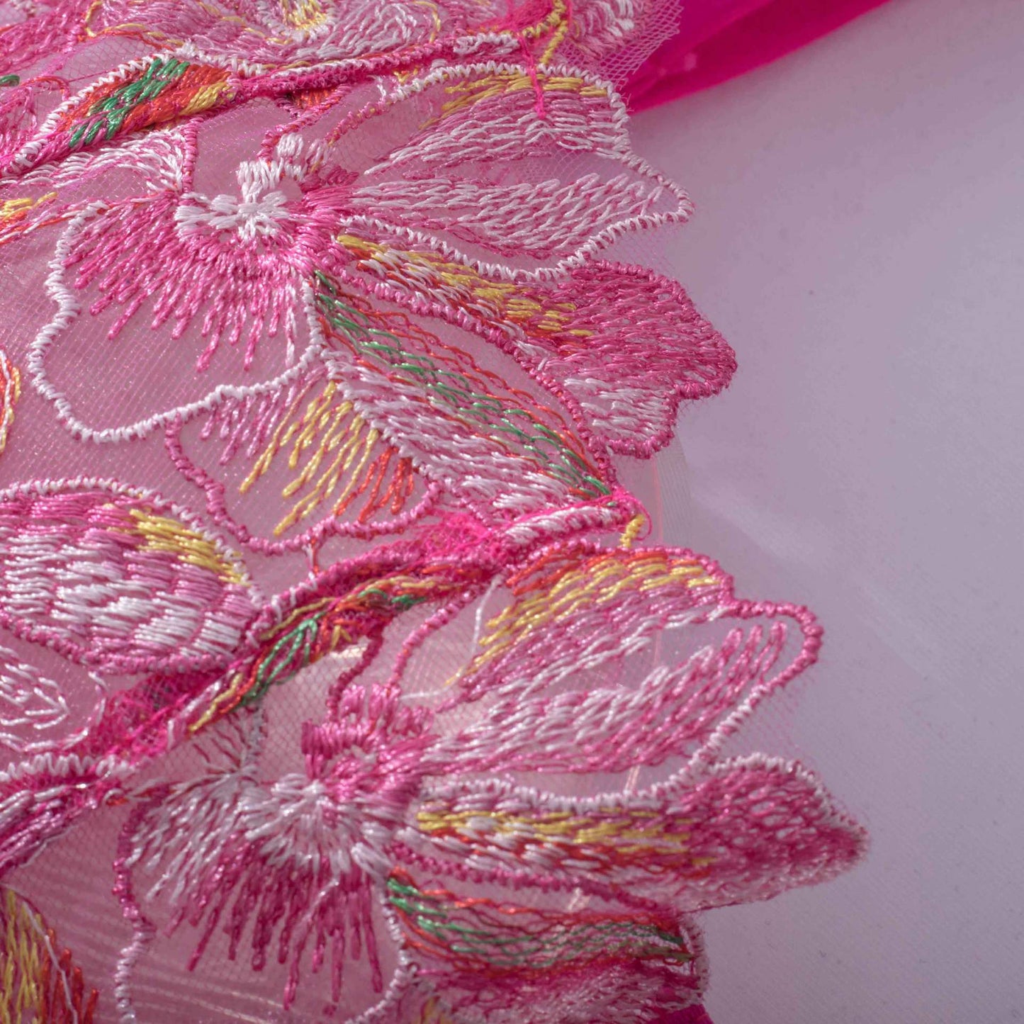 Pink Lingerie Set Floral Embroidery - Self Care Shop
