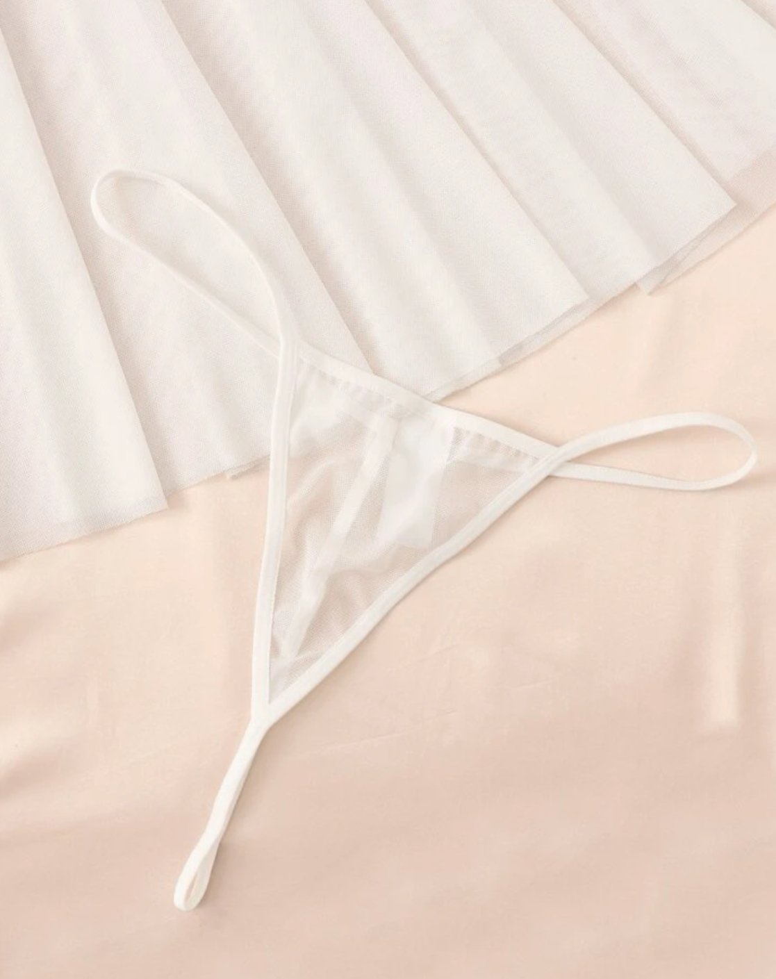 Plus Size Bridal Lingerie Set Mesh Slip - Self Care Shop