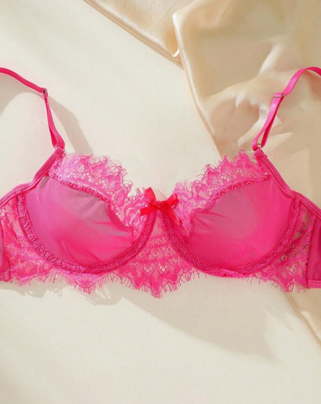 pink bra