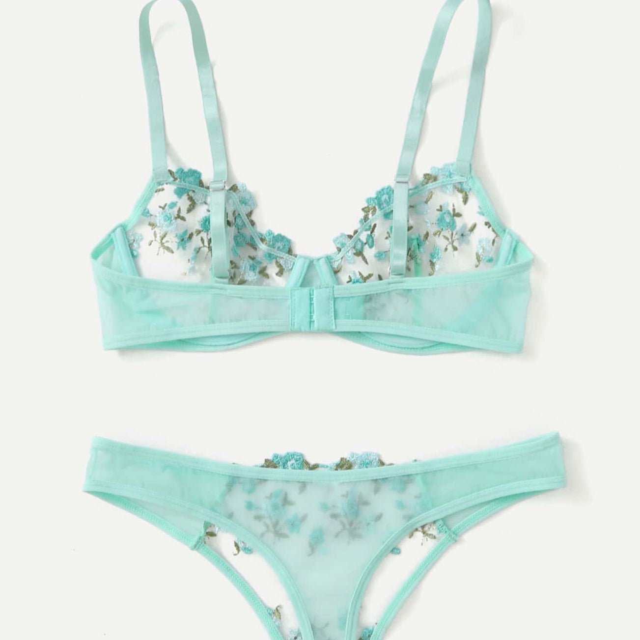 Teal Lingerie Set - Self Care Shop