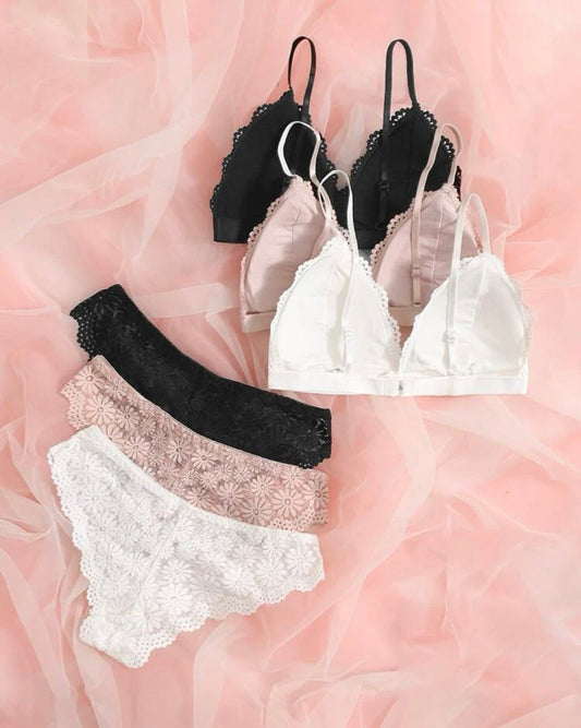 Women’s Loungewear Lingerie 3 pack - Self Care Shop