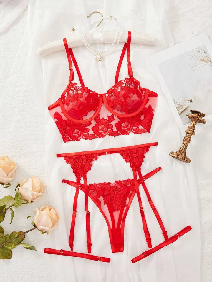 bustier lingerie set for women