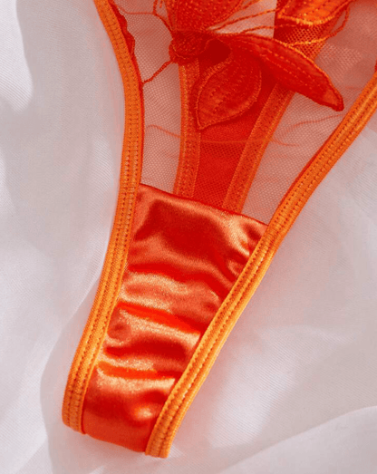 sexy underwear orange
