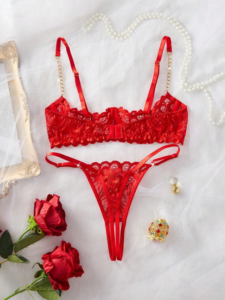 Lace Lingerie Crotchless Bra and Panty Set Erotic Intimates Self Care Shop Lace Lingerie Crotchless Bra and Panty Set Erotic Intimates Self Care Shop