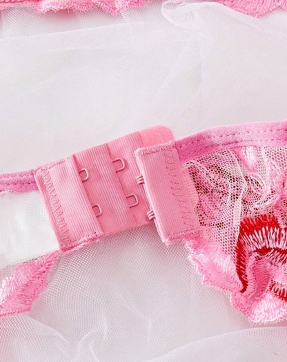 pink bra strap adjustable lingerie