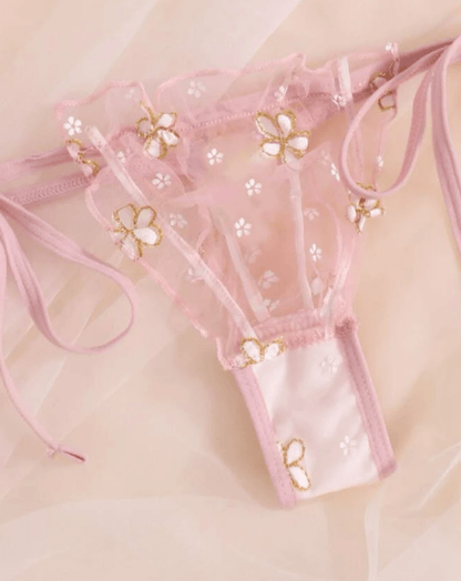 pink lingerie underwear