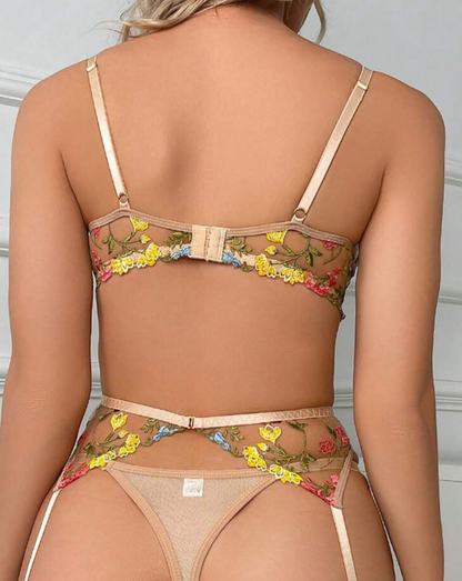 womens lingerie garter set