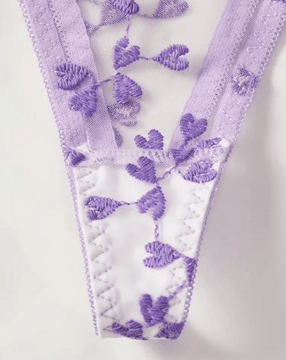 sexy underwear purple