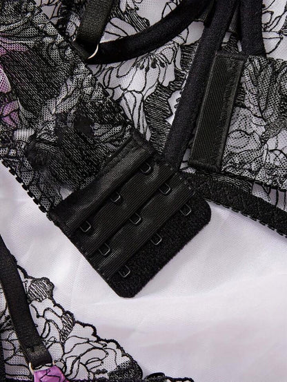 Black Lace Lingerie 