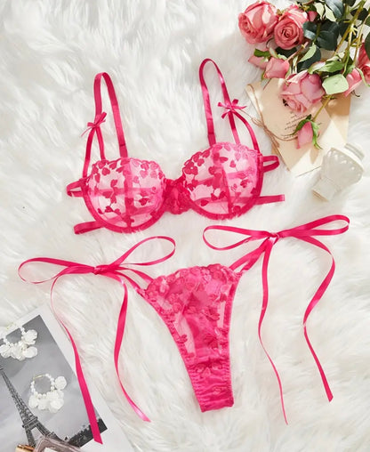 pink lingerie sexy