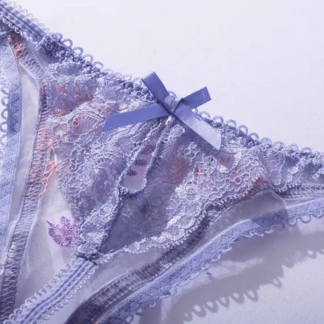 purple sexy underwear