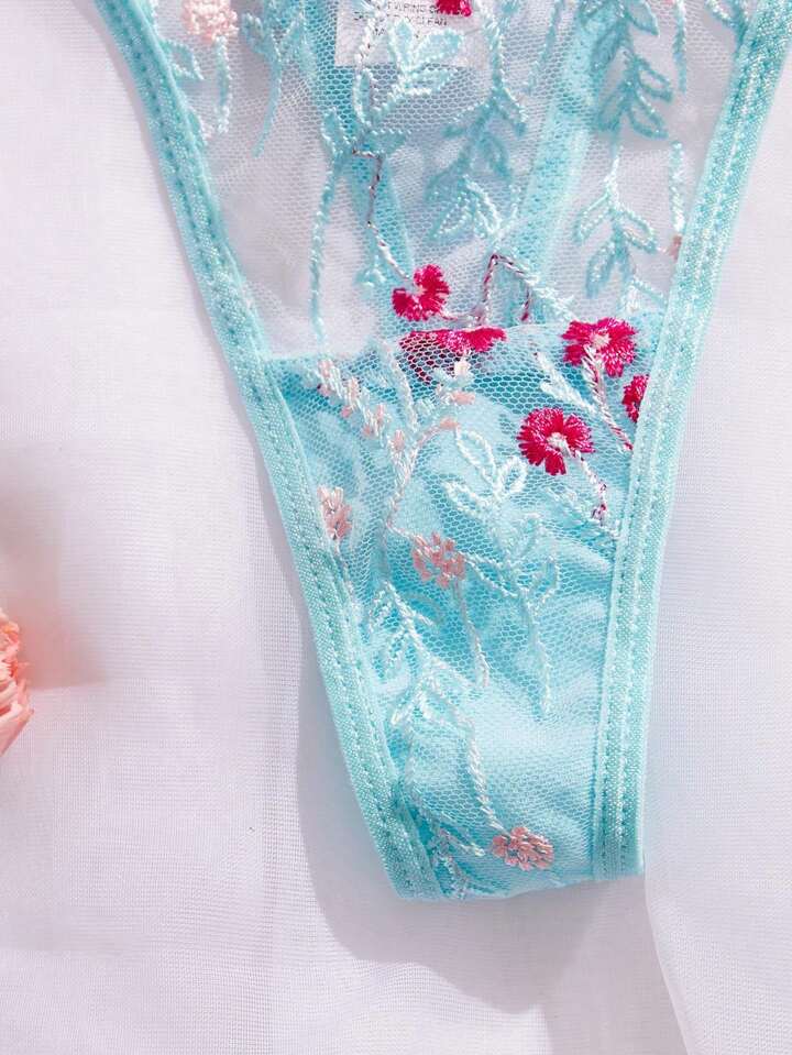 blue sexy underwear