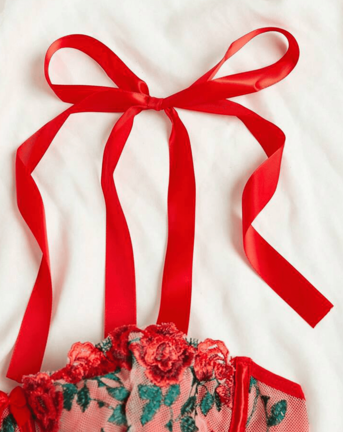 red bow shirt