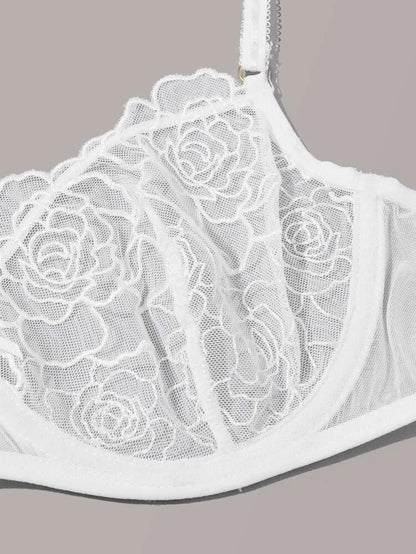 Bridal Lingerie Set Embroidered - Self Care Shop