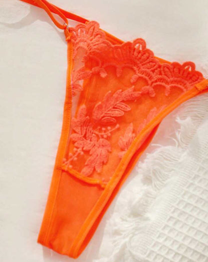 orange underwear lingerie